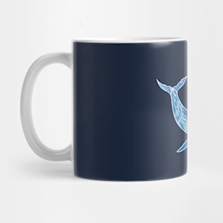 Watercolor Whale Mug